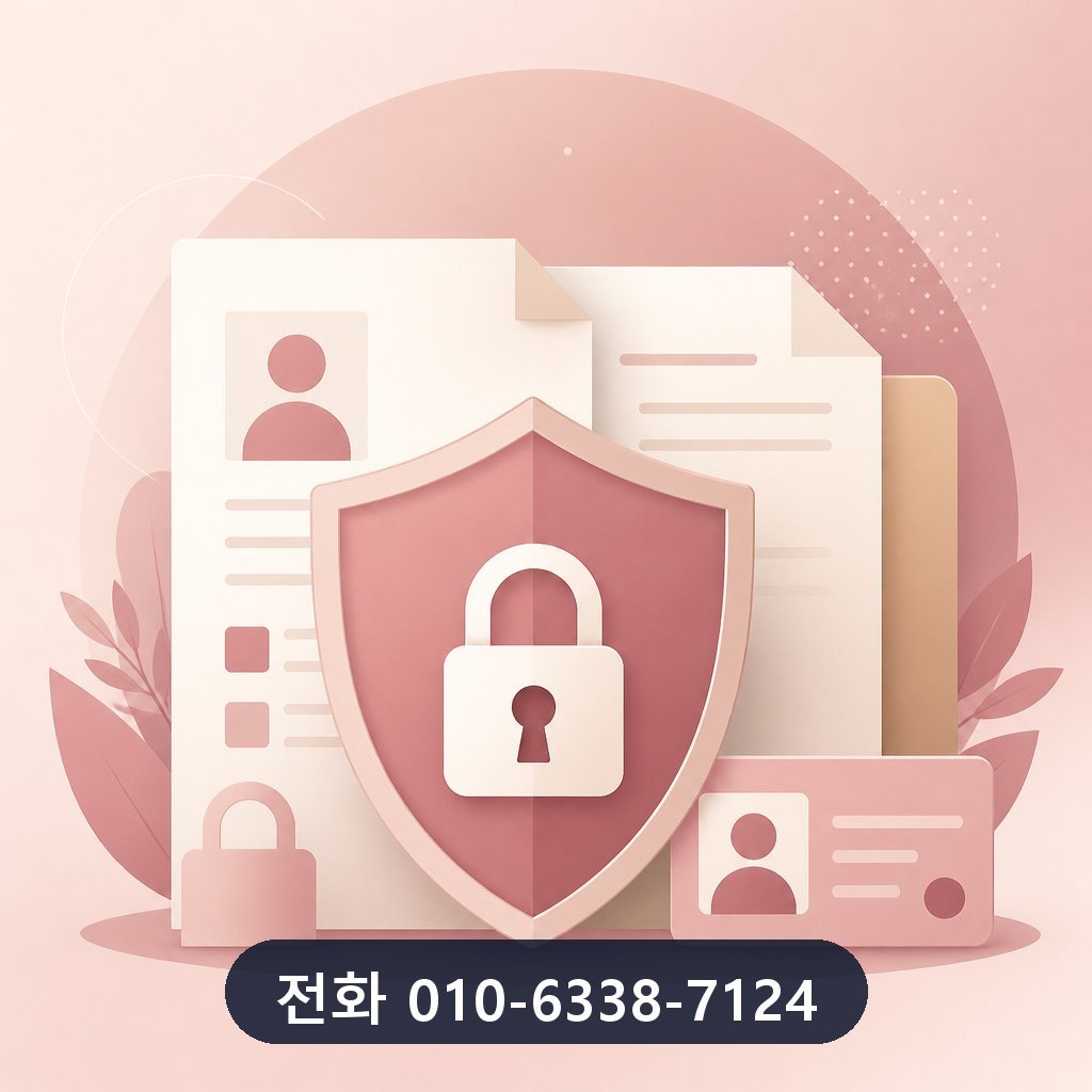 우리카드 현금화 개인정보 보호 이미지 · 문의 010-6338-7124